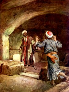Pierre et Jean se précipitent au tombeau vide - William Brassey Hole
