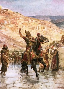 Le Rabshakeh assyrien demandant la reddition de Jérusalem