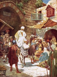 Les mages enquêtant sur la naissance du roi des Juifs
