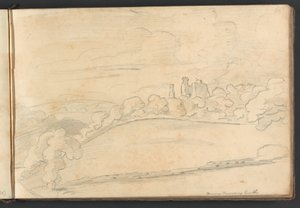 Château de Berry Pomeroy - William Brockedon
