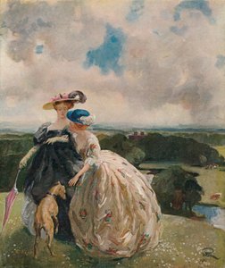 Dans le parc, Dalswinton - William Bruce Ellis Ranken