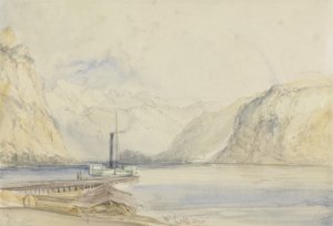 Wallenstadt, de Wesen, Suisse - William Callow