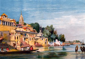 Cawnpore sur le Gange, Inde
