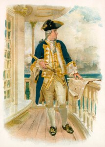 Amiral, XVIIIe siècle