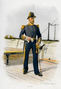 Capitaine de la Royal Navy, c1890-c1893 - William Christian Symons