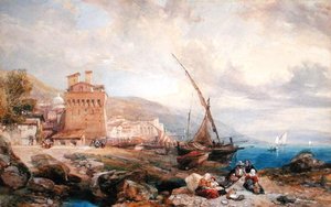 Golfe de Salerne, c.1840
