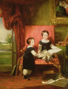Lord Charles et Lord Thomas Pelham Clinton - William Collins