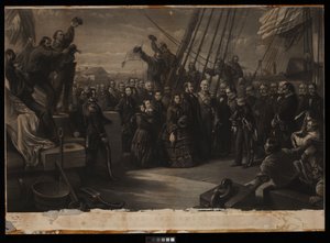 La visite de Sa Majesté la reine Victoria au navire arctique Resolute, 16 décembre 1856