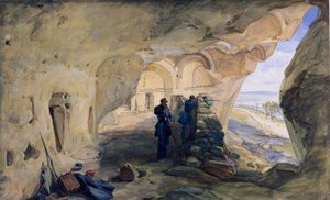 Galeries à Inkerman - William Crimea Simpson
