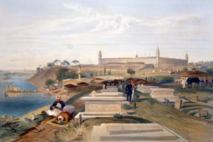Hôpital et cimetière, Scutari, planche de 