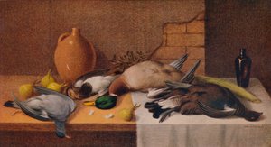 Nature morte avec oiseaux de gibier, c1895