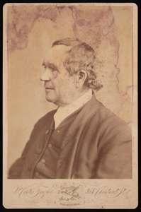 Portrait de J.D. Lang, avant 1877 - William Curtis Taylor