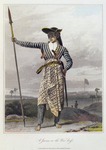 Un Javanais en tenue de guerre, pl. 5 de Vol I de 