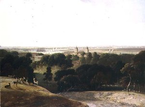 Vue de Londres depuis Greenwich Park
