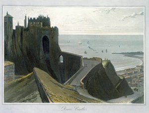Château de Douvres, Kent, 1823 - William Daniell