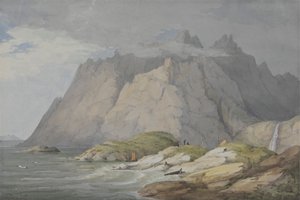Loch Scavaig, île de Skye - William Daniell