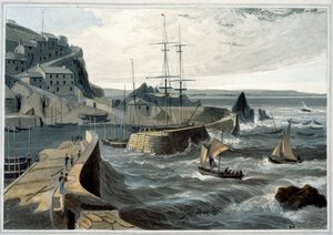 Mevagissey, Cornouailles - William Daniell