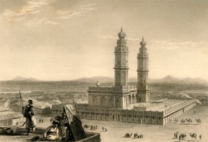 Mosquée à Coimbatore, 1835 - William Daniell