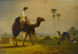 Le chameau Hirkarrah (une scène dans les Indes orientales), 1832