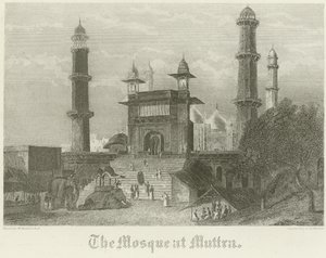 La mosquée de Muttra - William Daniell