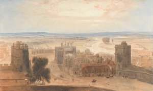 Vue depuis la Tour Ronde, Château de Windsor