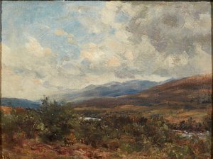 Nuages sur la lande