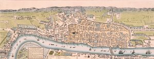 Carte de Londres, c1563