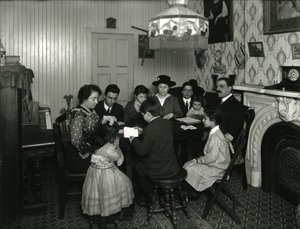 Comité évangélique, étude biblique chez Mme Vitello, 359 E. 49th Street, enseignée par Mlle Jones. 30 mars 1916 - William Davis Hassler