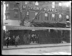 Hôtel Meyer, Hoboken, vers 1910 - William Davis Hassler