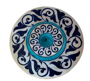 Petit Plat de Riz Persan, verso