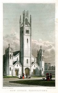 Nouvelle Église, Haggerston, Hackney, Londres, 1827