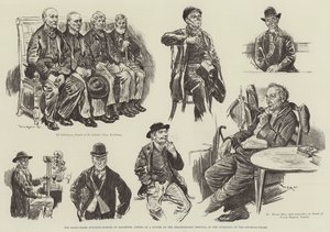 Anciens Fabricants de Bas à Cadre de Leicester, Invités à un Dîner lors du Festival du Tricentenaire de l
