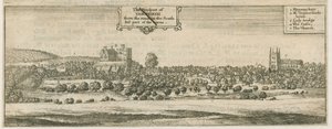 Tamworth - Panorama : gravure, nd [17e siècle]