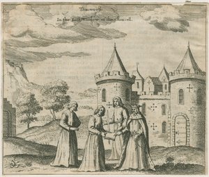 Château de Tamworth - Vitrail - William Dugdale