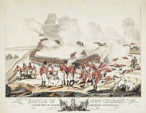 Bataille de la Nouvelle-Orléans et mort du major général Packenham
