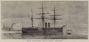 Notre marine cuirassée, HMS Superb - William Edward Atkins