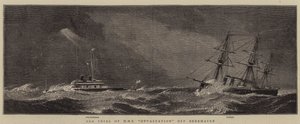 Essai en Mer du HMS Devastation au large de Berehaven
