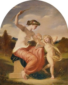 Vénus désarmant Cupidon