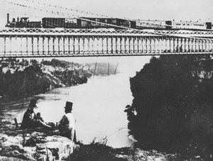 Premier pont ferroviaire sur le Niagara