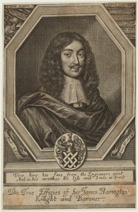 Sir James Harrington, baronnet - William Faithorne