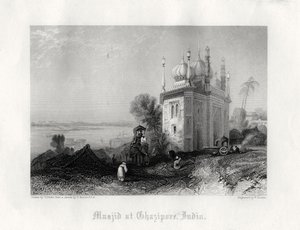Mosquée à Chazipore, Inde, XIXe siècle
