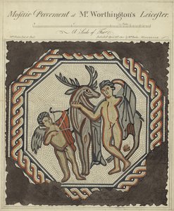 Pavement en mosaïque chez M. Worthington, Leicester - William Fowler