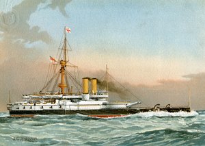 HMS Victoria, cuirassé de 1ère classe de la Royal Navy
