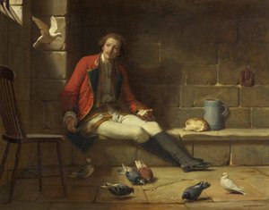 Le prisonnier et ses invités - William Frederick Yeames