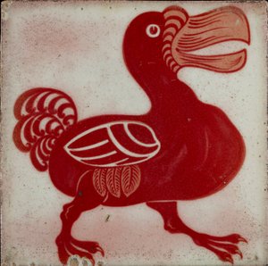 Carreau avec dodo, 1882-1888 - William Frend De Morgan