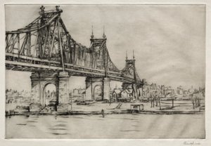 Pont de Queensboro, New York - William George Reindel