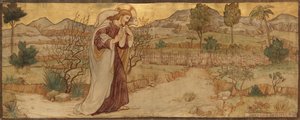 La Parabole de la brebis perdue, vers 1884 - William George Rich