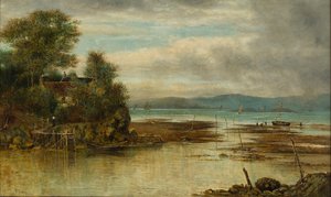 Cramond Ferry - Où la rivière rejoint la mer - William Gerard Barry