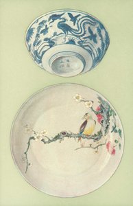Bol, Période de Chia Ching, et Assiette, Période de Young Cheng, Chinois - William Gibb