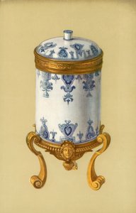 Pot de Toilette, St Cloud, avec Monture en Ormolu - William Gibb
